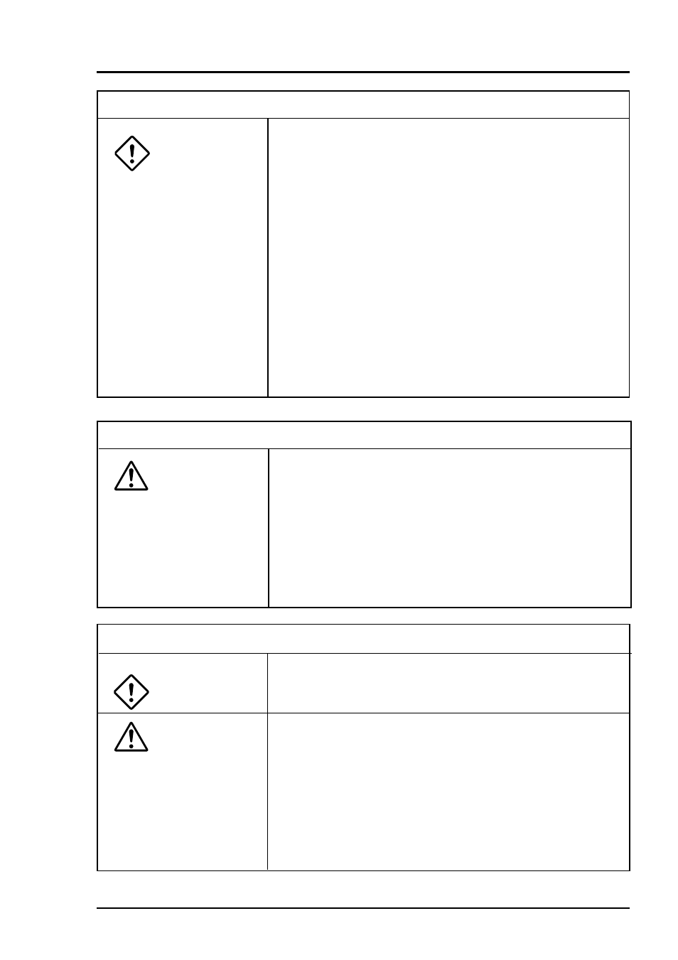 Caution danger danger caution | Yokogawa IR400 User Manual | Page 4 / 114