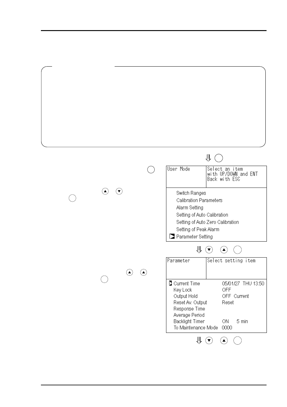 7 parameter setting | Yokogawa IR400 User Manual | Page 66 / 114