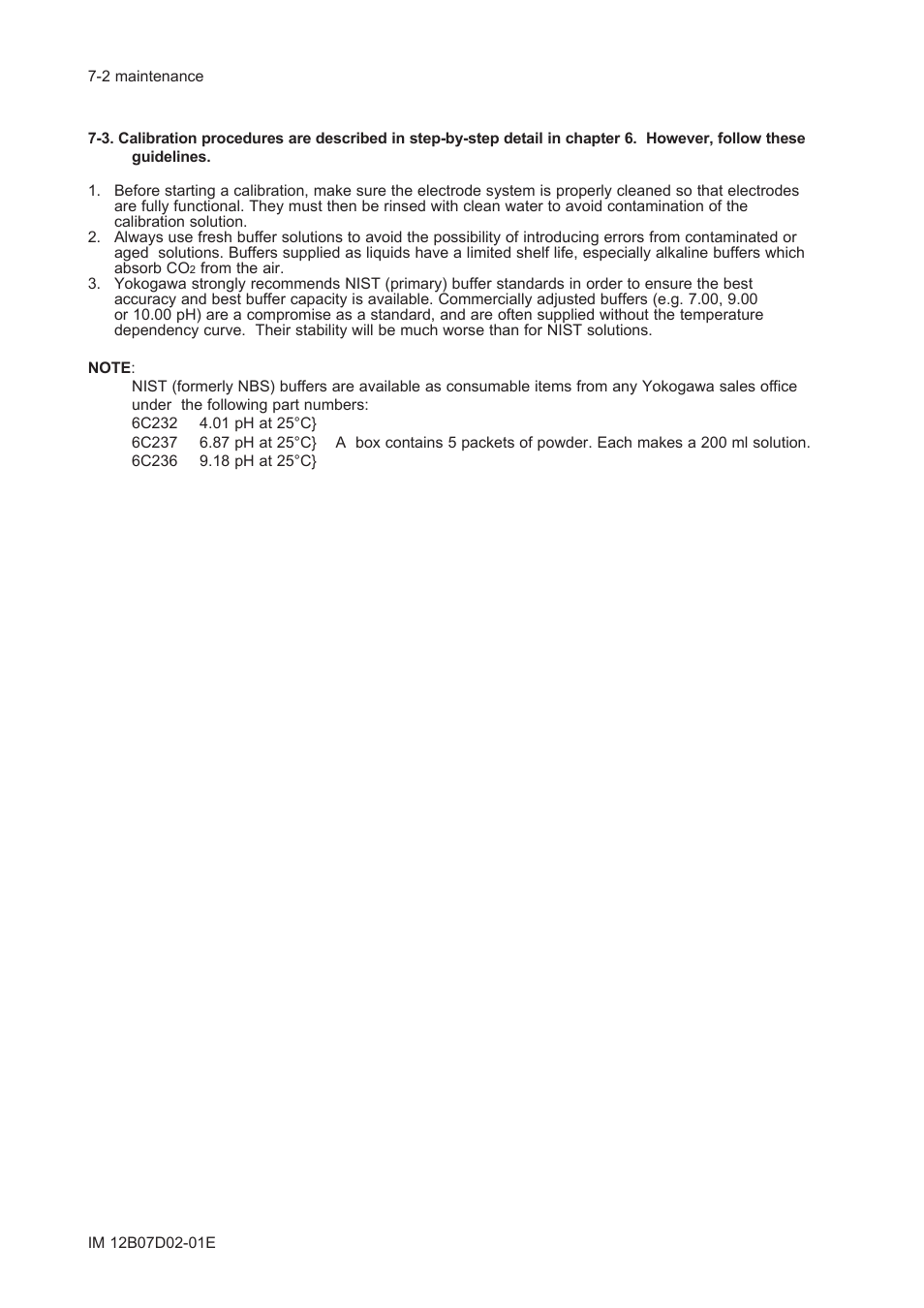 However, follow these guidelines -2 | Yokogawa EXA PH202 2-Wire pH/ORP Analyzer User Manual | Page 82 / 138