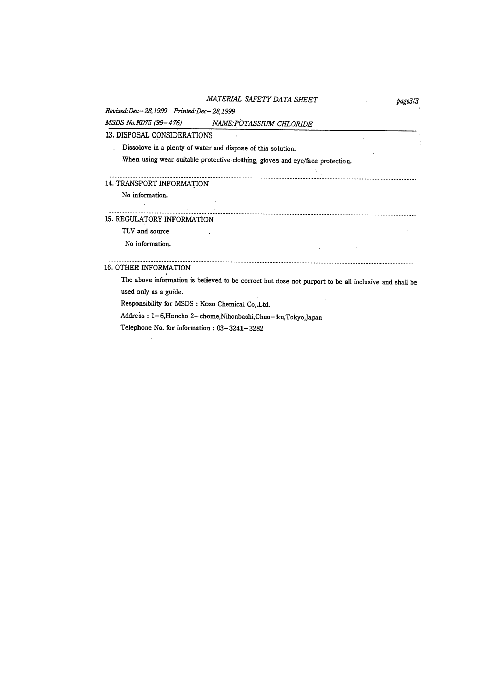Yokogawa PH72 Personal pH/ORP Meter User Manual | Page 100 / 108