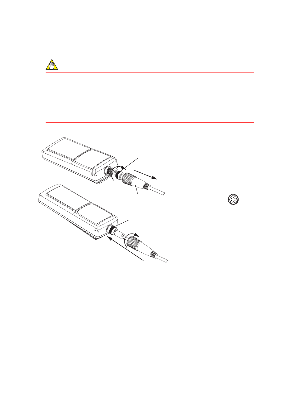 2 connecting the sensor cable, 2 connecting the sensor cable -2, Caution | Yokogawa PH72 Personal pH/ORP Meter User Manual | Page 19 / 108