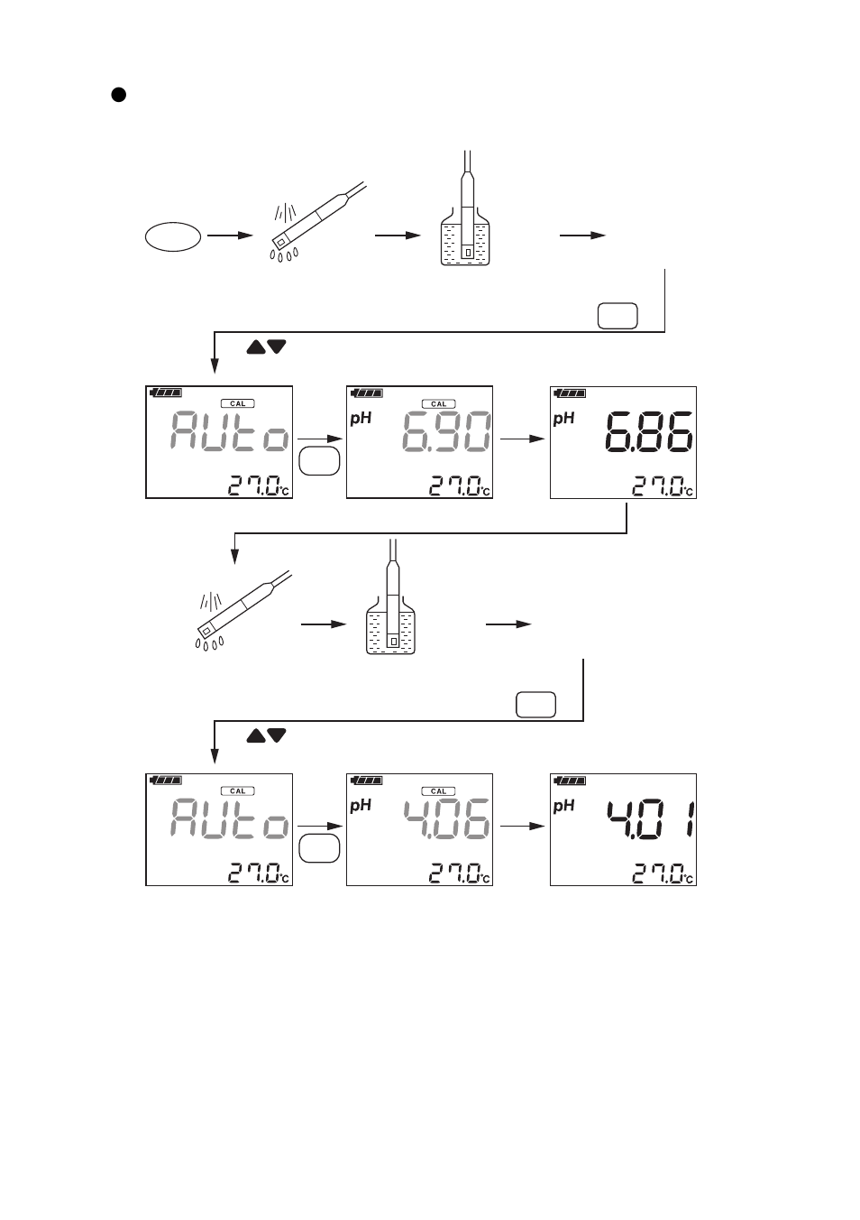 Procedure | Yokogawa PH72 Personal pH/ORP Meter User Manual | Page 31 / 108