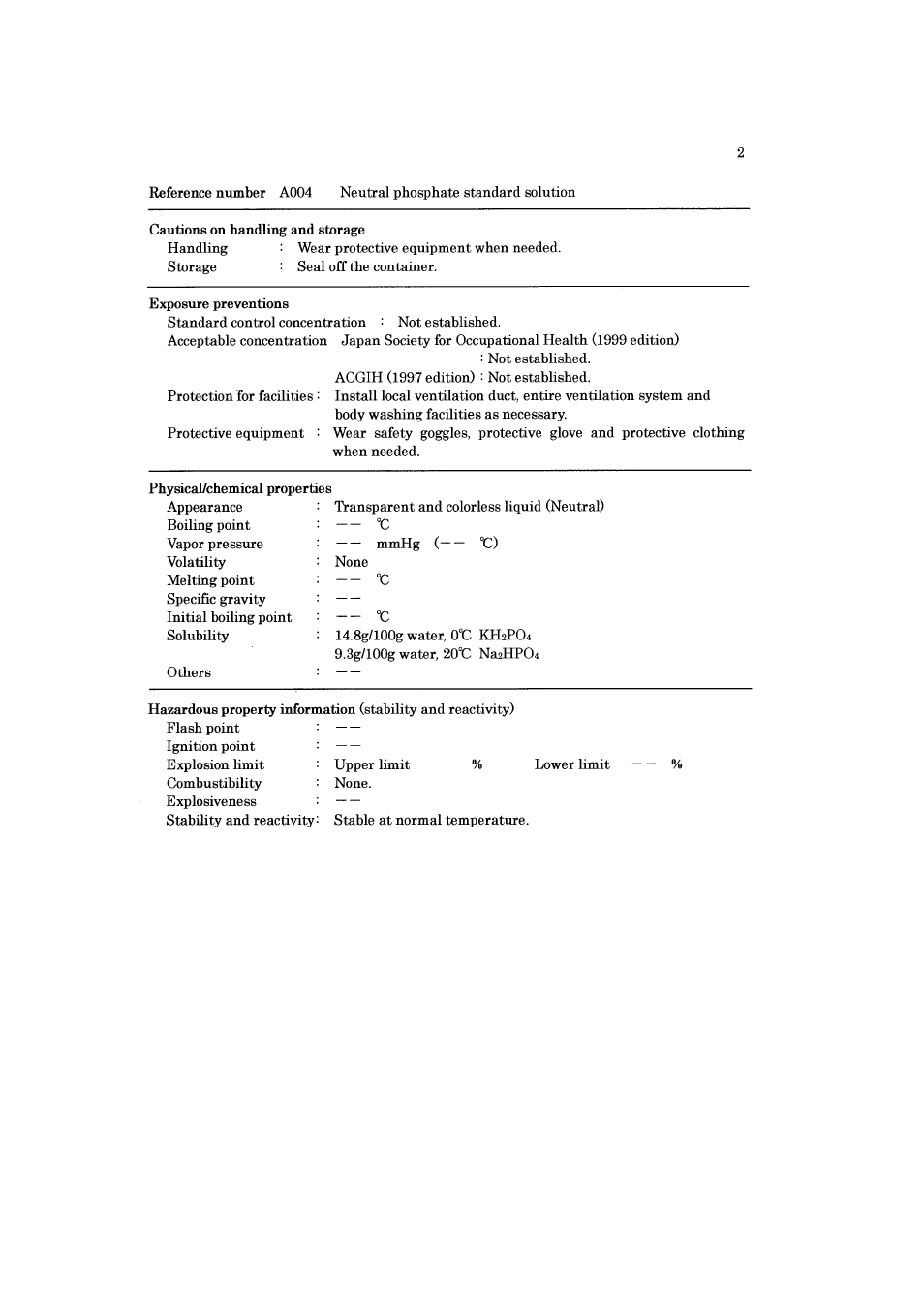 Yokogawa PH72 Personal pH/ORP Meter User Manual | Page 91 / 108