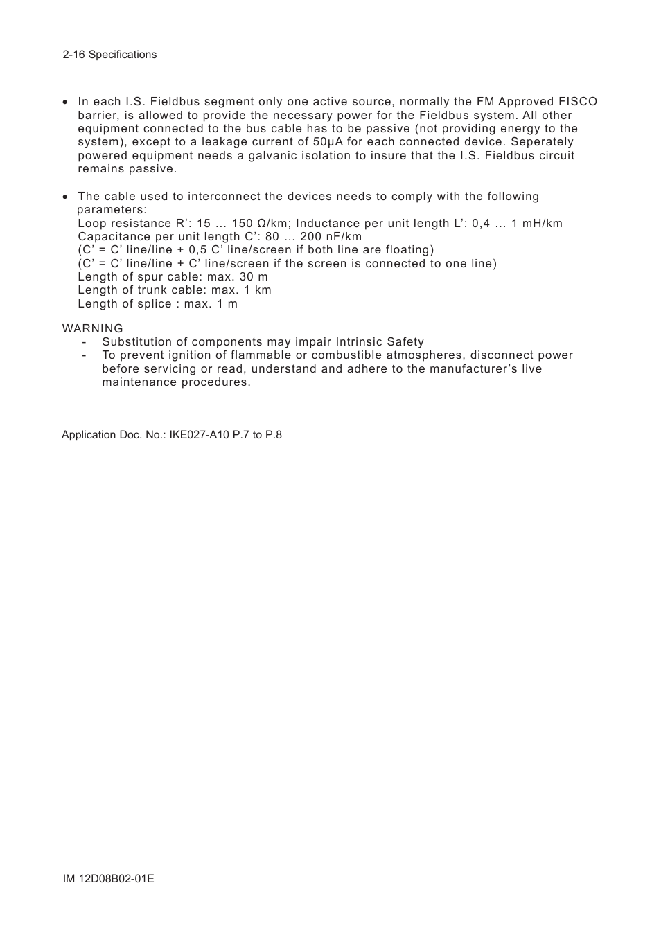 Yokogawa EXA SC202 2-Wire Conductivity Transmitter/Analyzer User Manual | Page 29 / 113