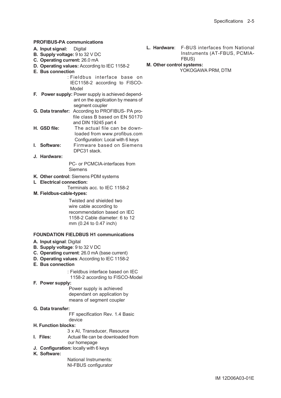 2. model and suffix codes -6 | Yokogawa EXA ISC202 2-wire Conductivity Transmitter/Analyzer User Manual | Page 17 / 119