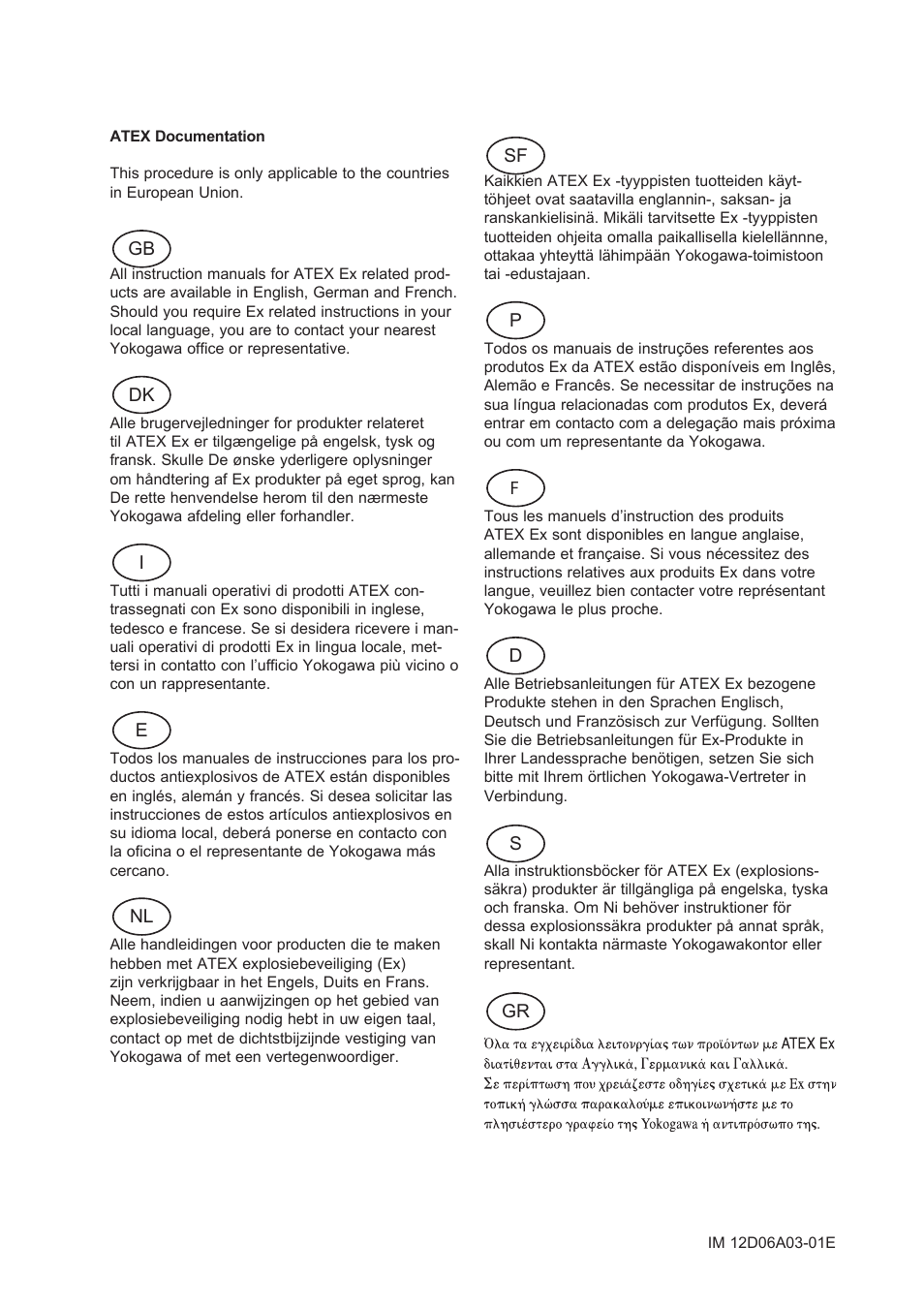 Yokogawa EXA ISC202 2-wire Conductivity Transmitter/Analyzer User Manual | Page 7 / 119