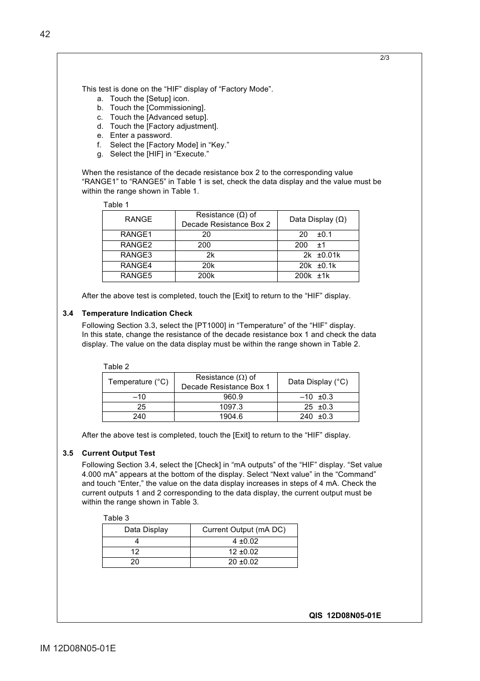 Yokogawa EXAxt SC450 4-Wire Analyzer for Conductivity/Resistivity User Manual | Page 50 / 71