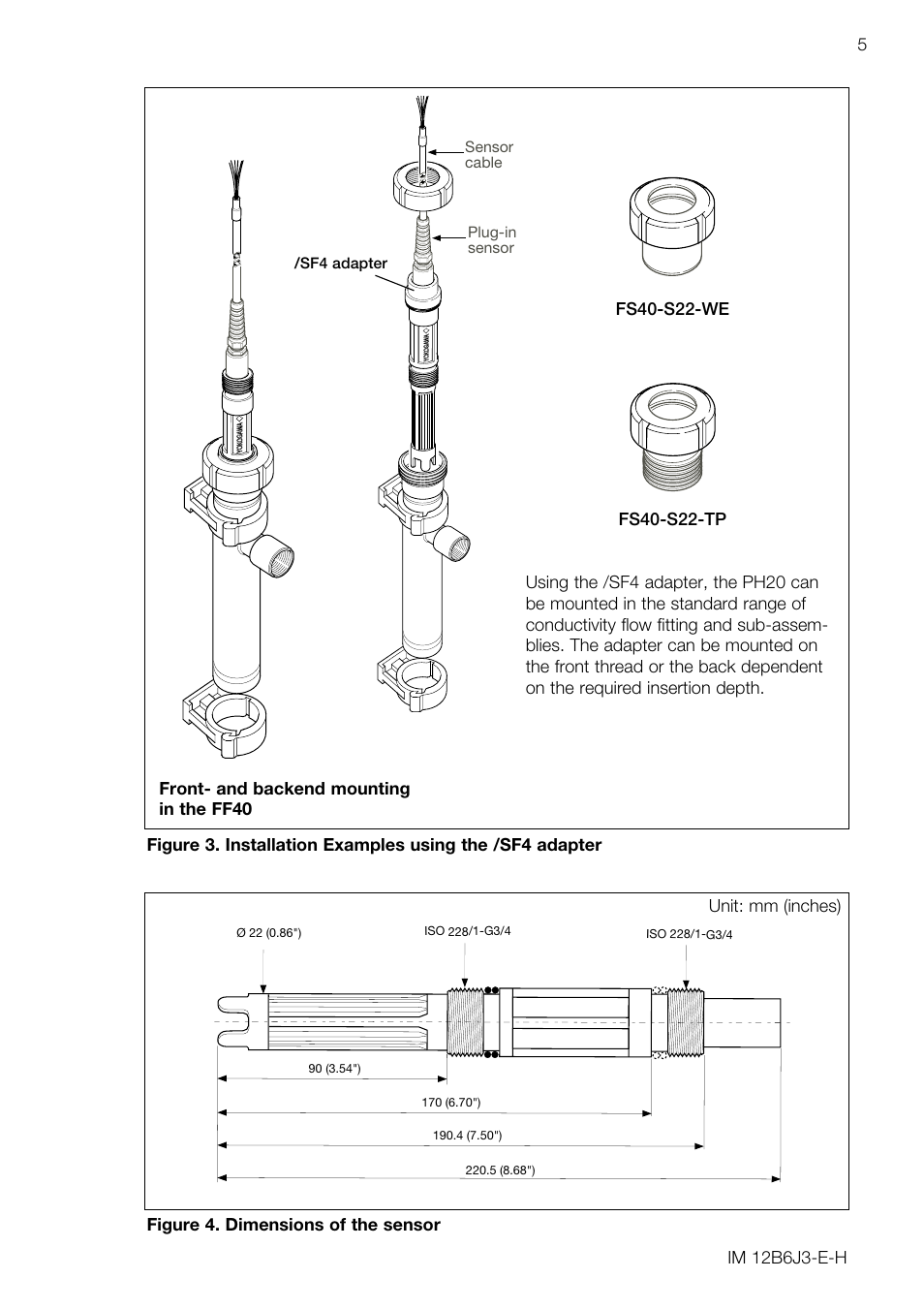 Yokogawa FU20/PH20 All-in-One pH/ORP Sensor User Manual | Page 9 / 20