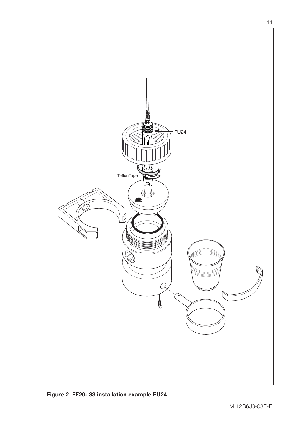 Yokogawa FU24 All-in-One pH/ORP Sensor User Manual | Page 11 / 20