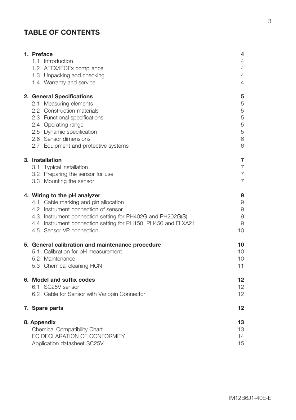 Yokogawa SC25V User Manual | Page 3 / 16