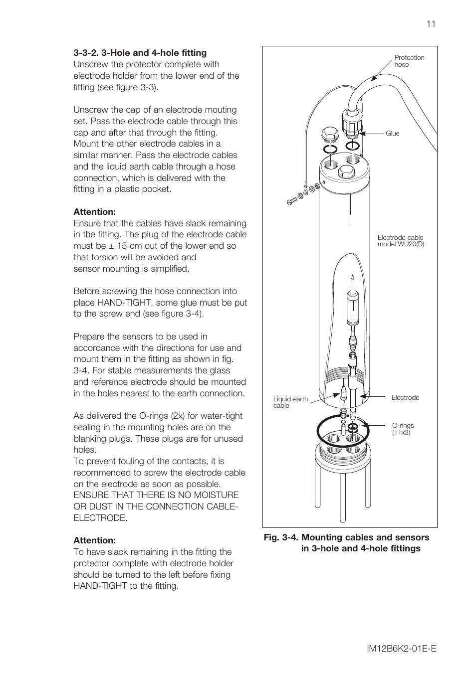 Yokogawa FD20 Immersion Fitting User Manual | Page 11 / 20