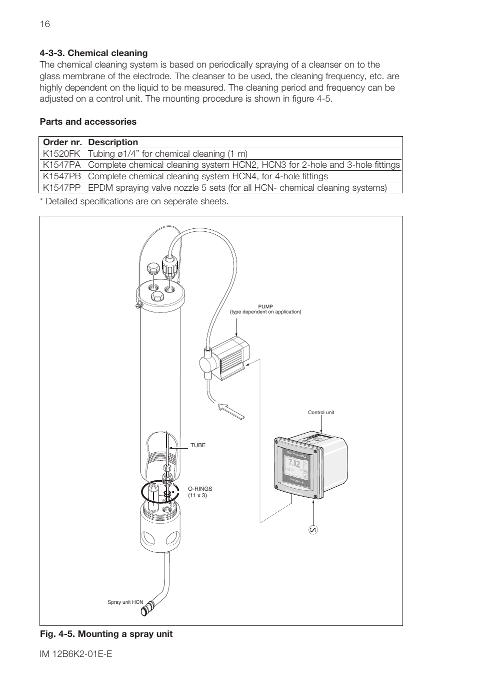 Yokogawa FD20 Immersion Fitting User Manual | Page 16 / 20