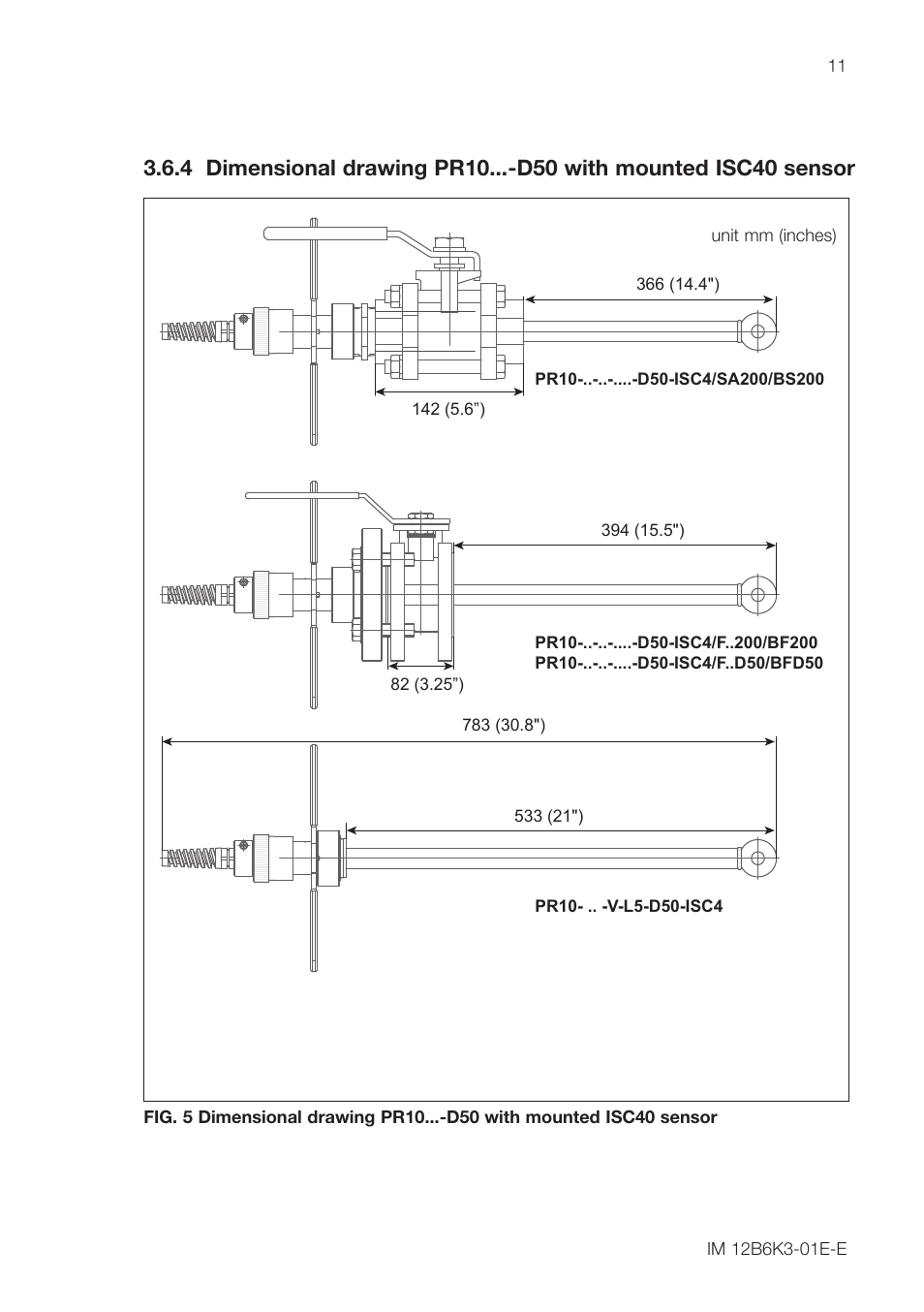 Yokogawa PR10 Retractable Assembly User Manual | Page 11 / 20