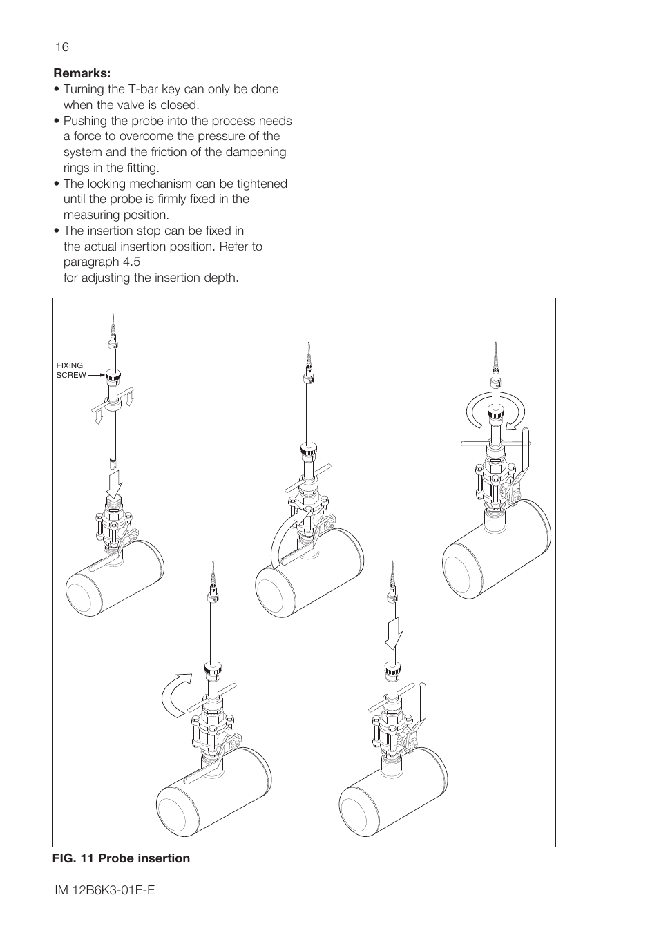 Yokogawa PR10 Retractable Assembly User Manual | Page 16 / 20