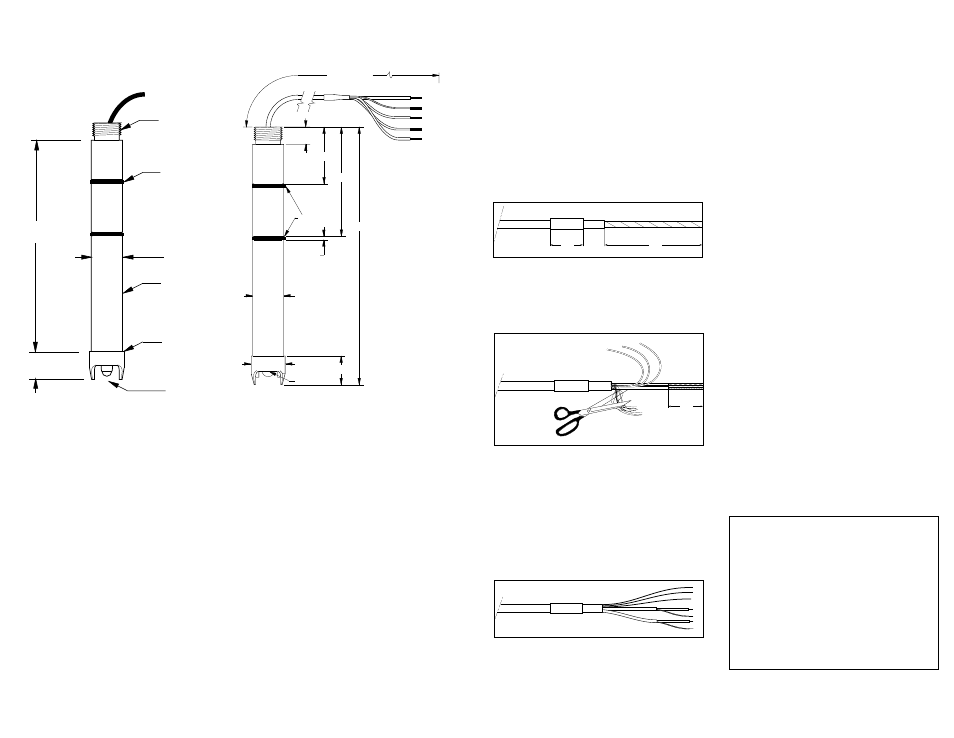 Dynaprobe, Model ph97/dp ph sensor with solution ground | Yokogawa pH/ORP Retractable PH97 User Manual | Page 2 / 2