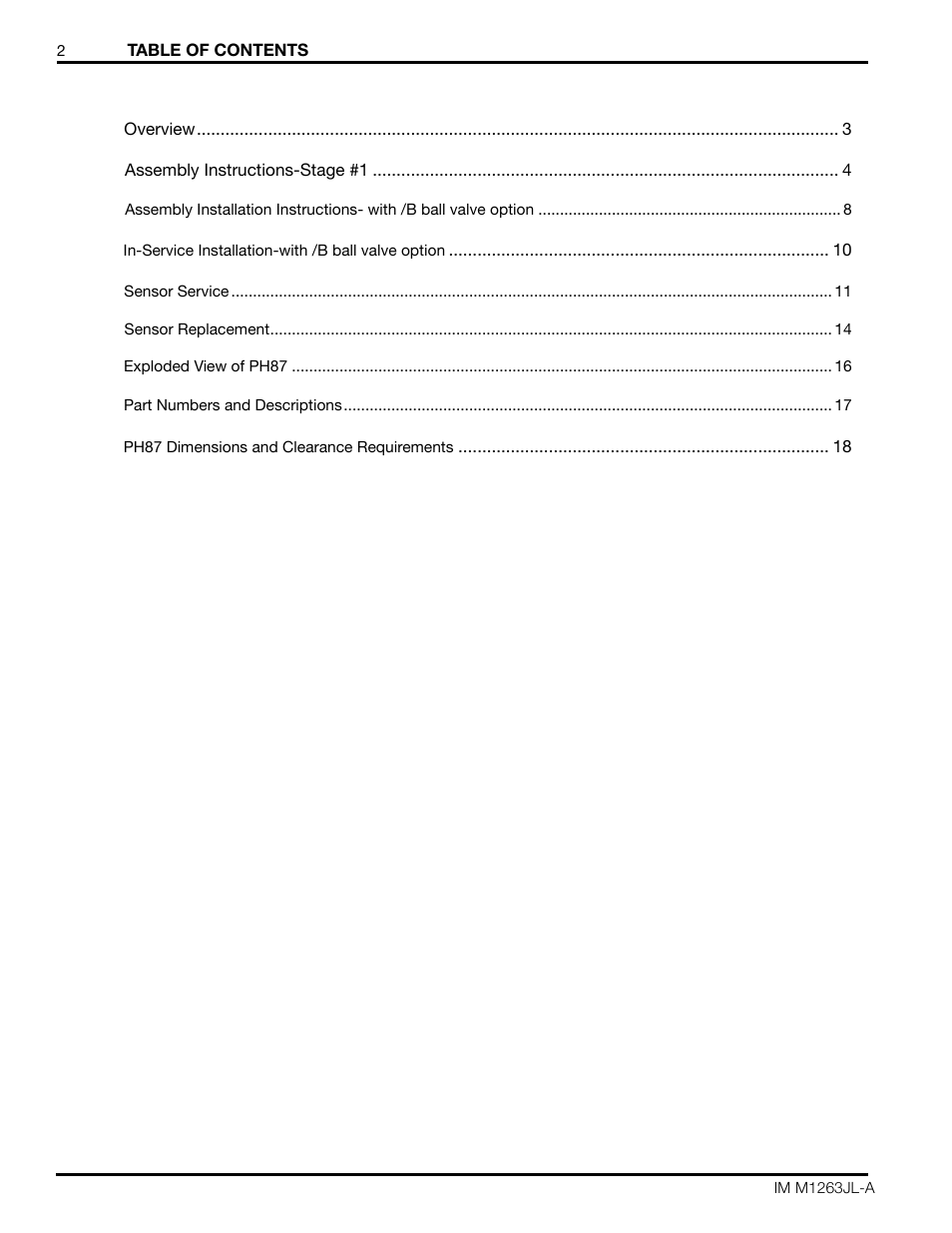 Yokogawa pH/ORP Retractable PH97 User Manual | Page 2 / 20