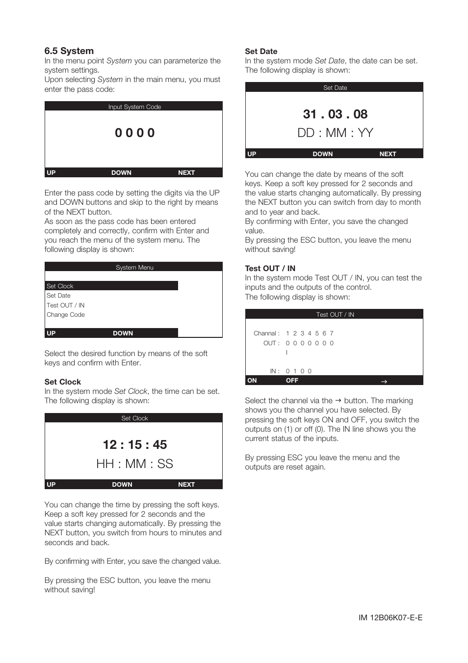 5 system | Yokogawa Pneumatic Retractables RF20H User Manual | Page 15 / 20