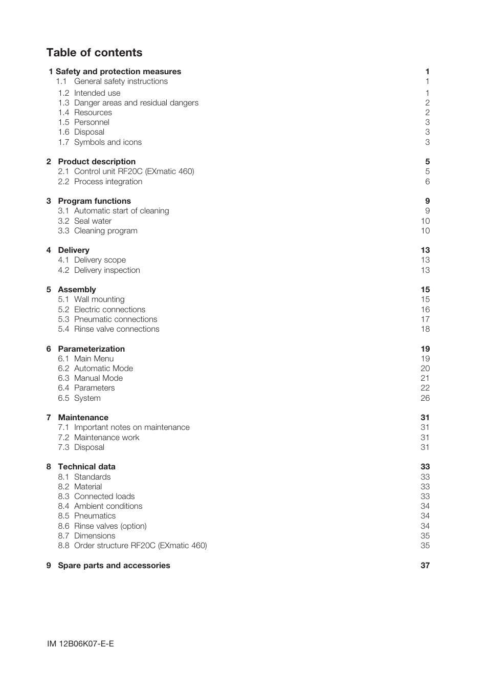 Yokogawa Pneumatic Retractables RF20H User Manual | Page 2 / 20