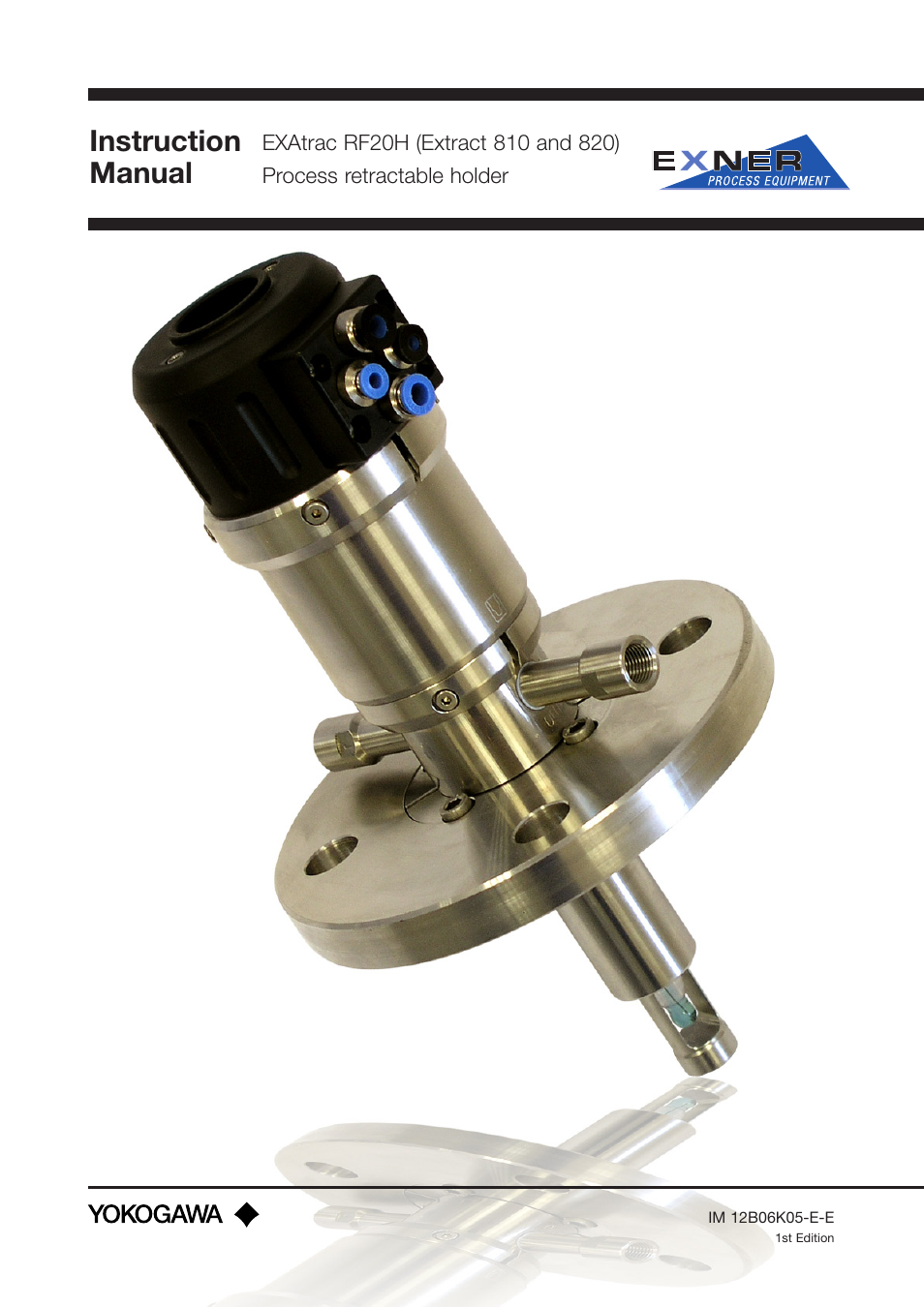 Yokogawa Pneumatic Retractables RF20H User Manual | 28 pages