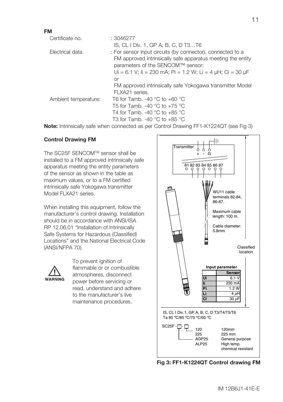 Yokogawa SC25F User Manual | Page 11 / 24