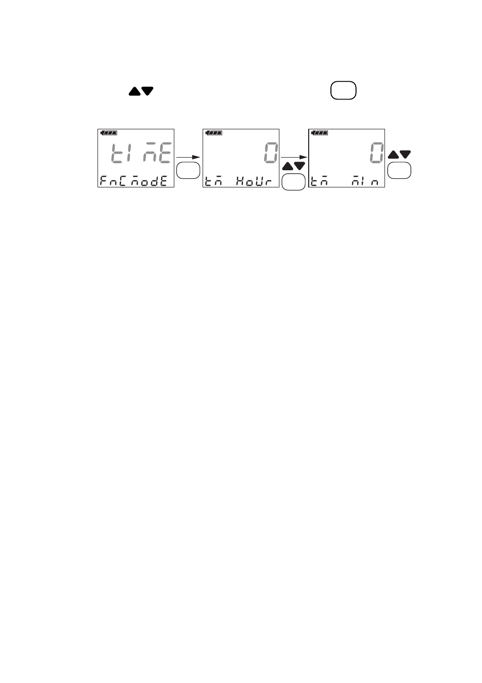 8) time setting (time) panel | Yokogawa SC72 Personal Handheld Conductivity Meter User Manual | Page 38 / 64