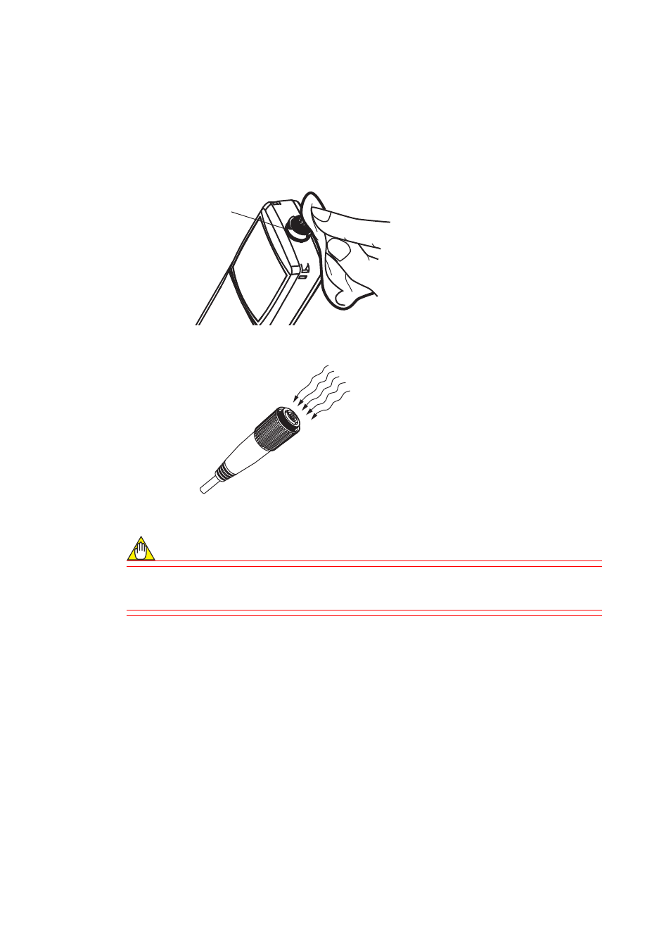 3 cleaning and drying connector, 3 cleaning and drying connector -3, Caution | Yokogawa SC72 Personal Handheld Conductivity Meter User Manual | Page 46 / 64