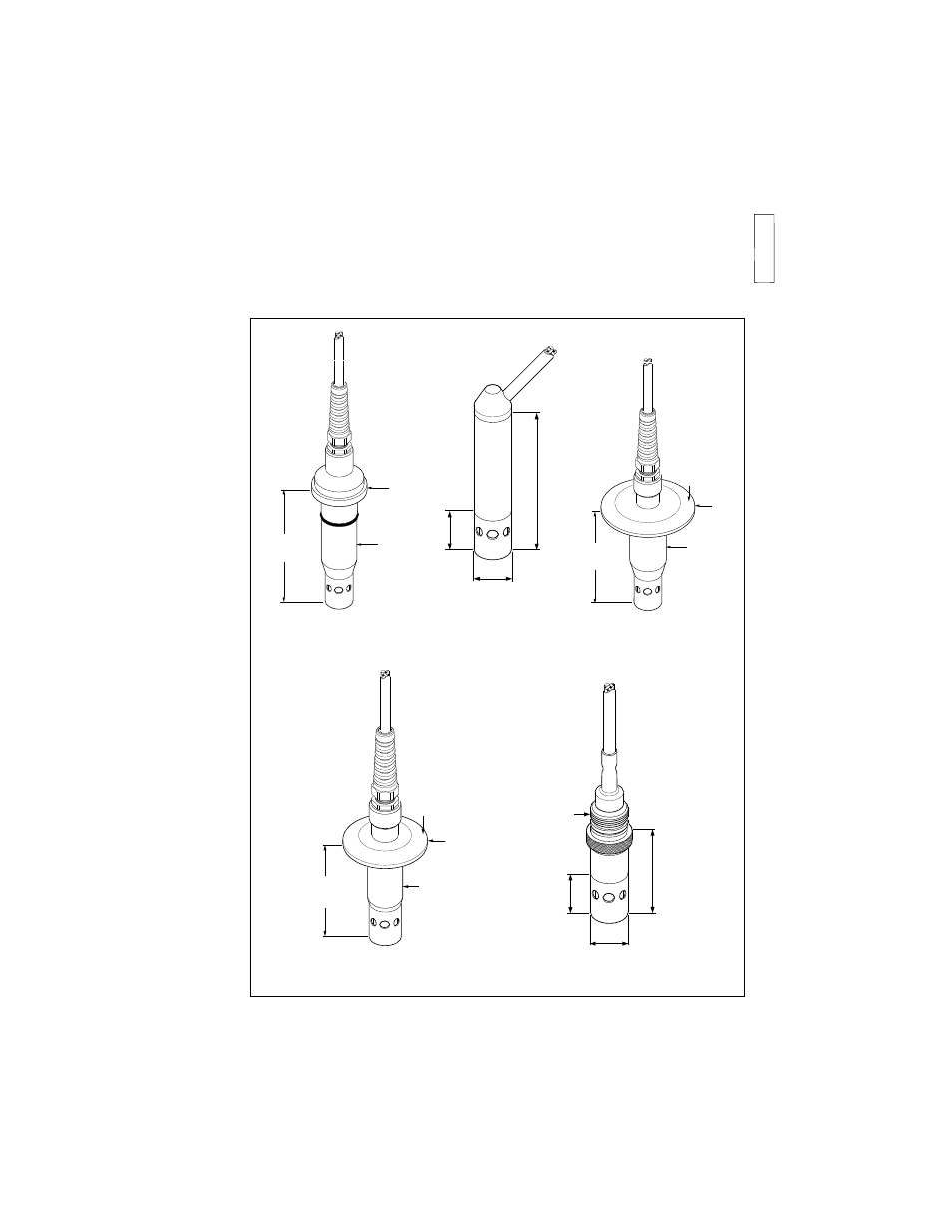 Sb -sc, Ad figure 1-1 | Yokogawa SC4A 19mm Conductivity Sensors User Manual | Page 25 / 32