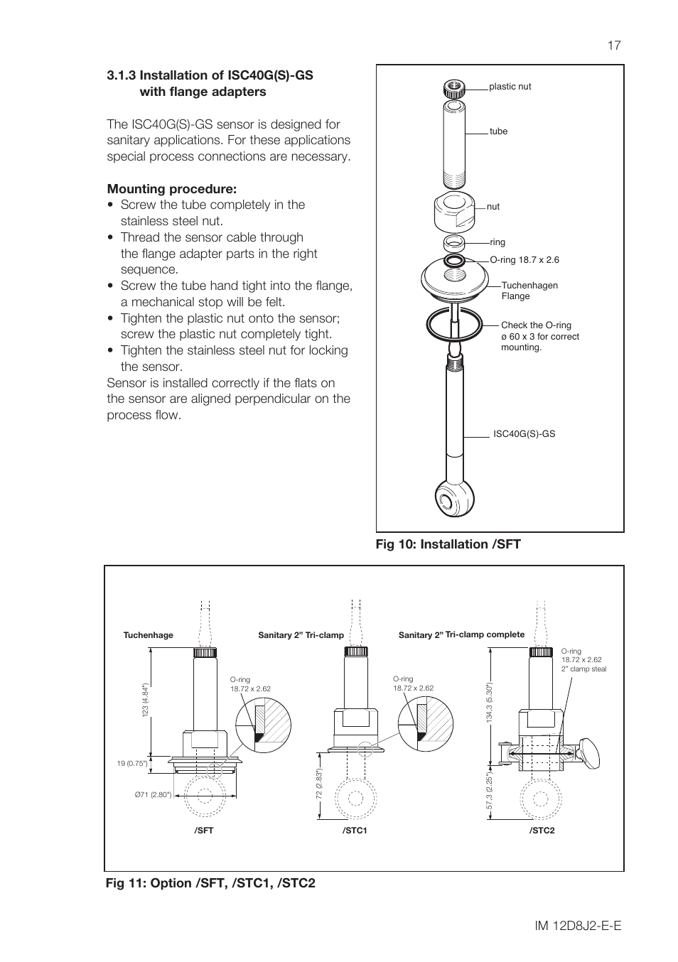 Yokogawa ISC40 Inductive Conductivity Sensor User Manual | Page 17 / 36