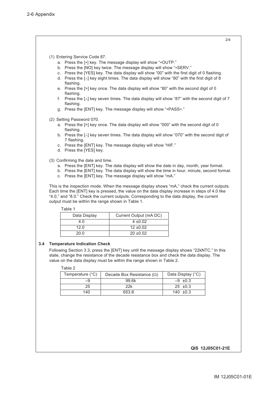 Yokogawa DO202 2-Wire Dissolved Oxygen Analyzer User Manual | Page 71 / 90