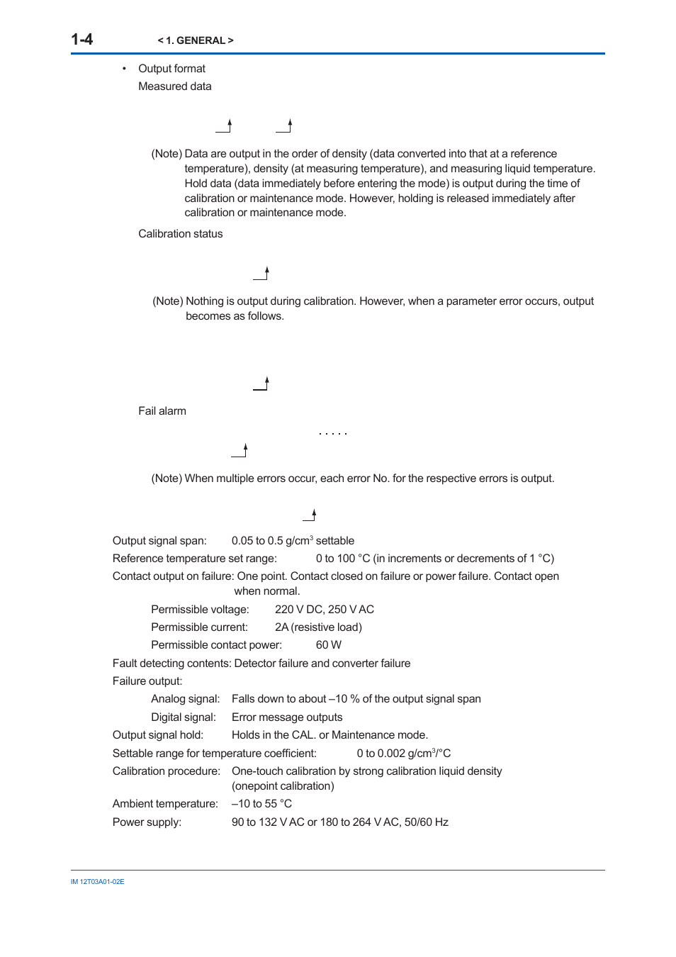 Yokogawa DM8C/VD6 Liquid Density Analyzer User Manual | Page 14 / 64