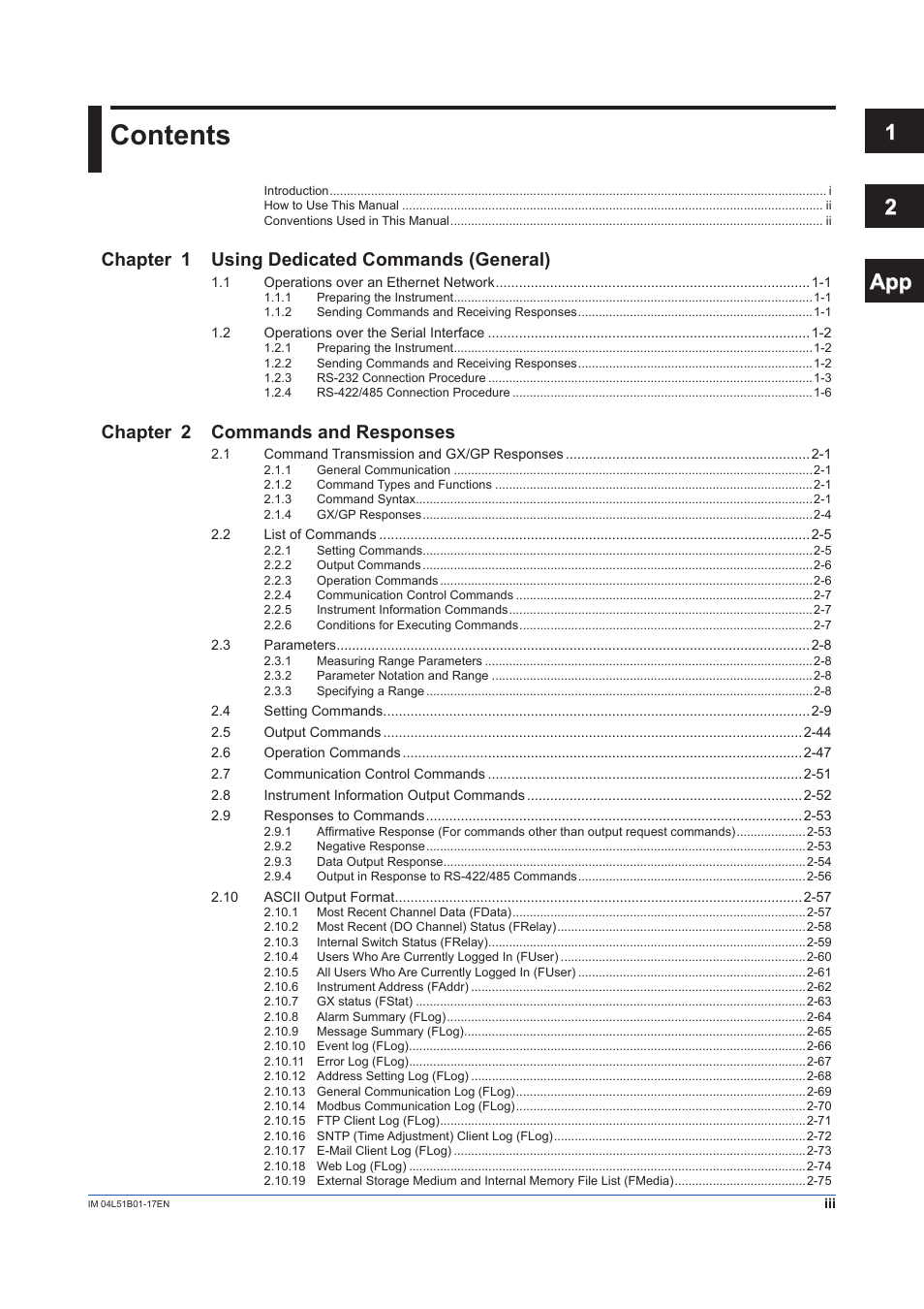 Yokogawa Touch Screen GP20 User Manual | Page 5 / 110