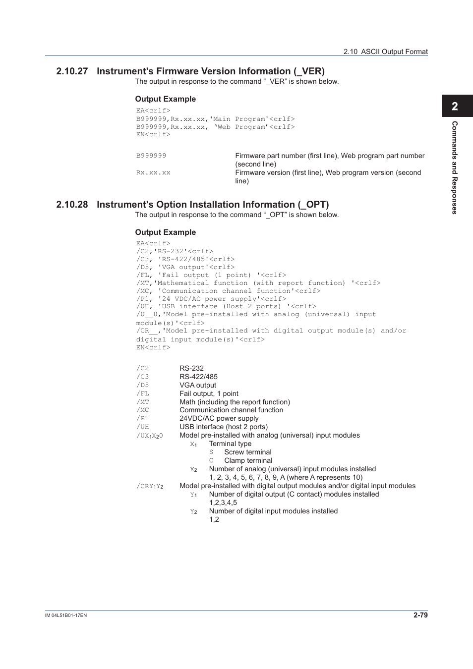 Ascii output format, see, 12 app | Yokogawa Touch Screen GP20 User Manual | Page 93 / 110