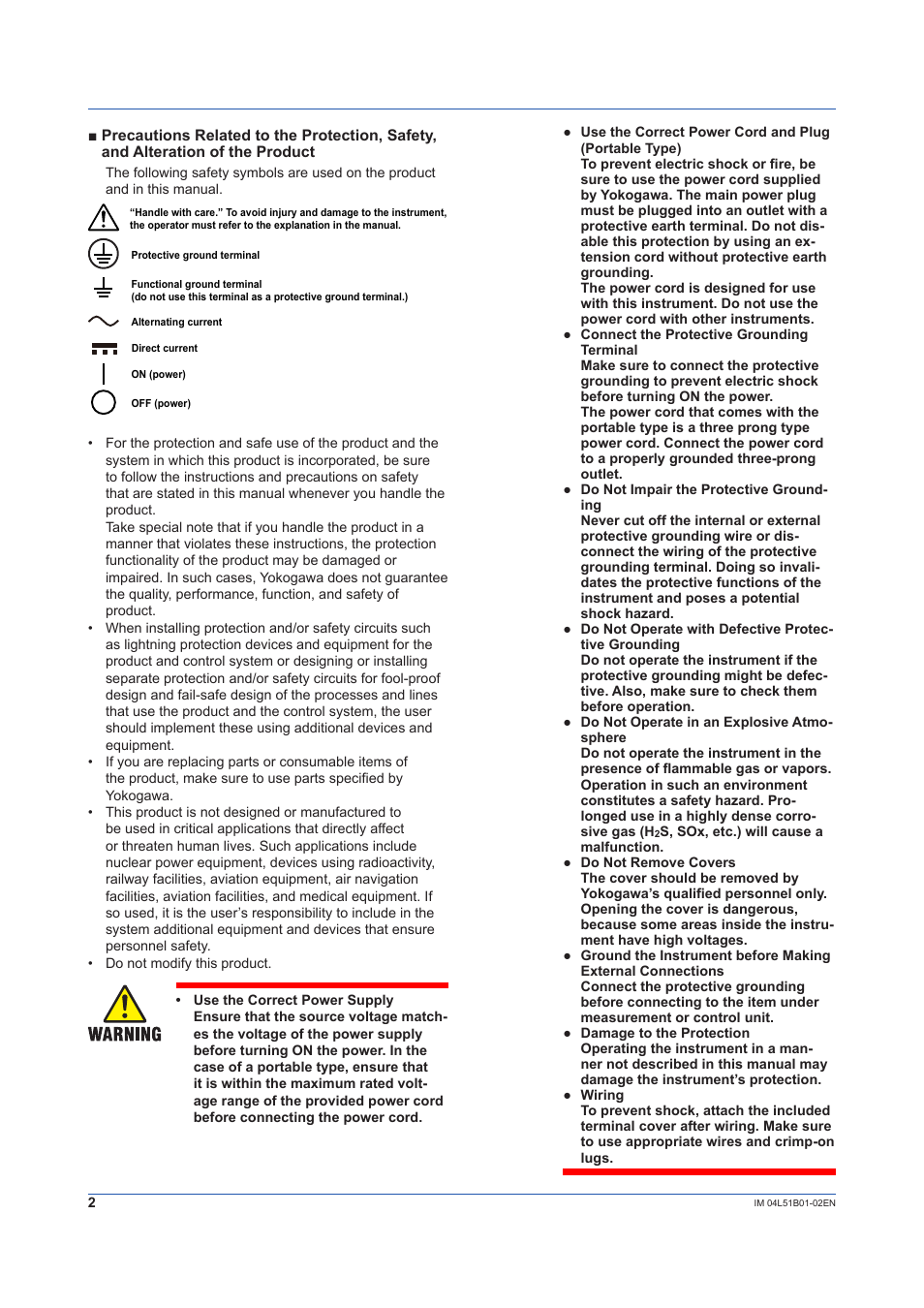 Yokogawa Touch Screen GP20 User Manual | Page 4 / 44