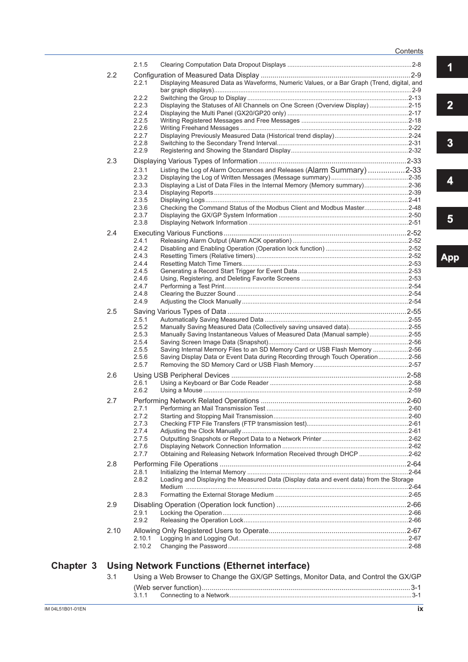 Yokogawa Touch Screen GP20 User Manual | Page 11 / 446