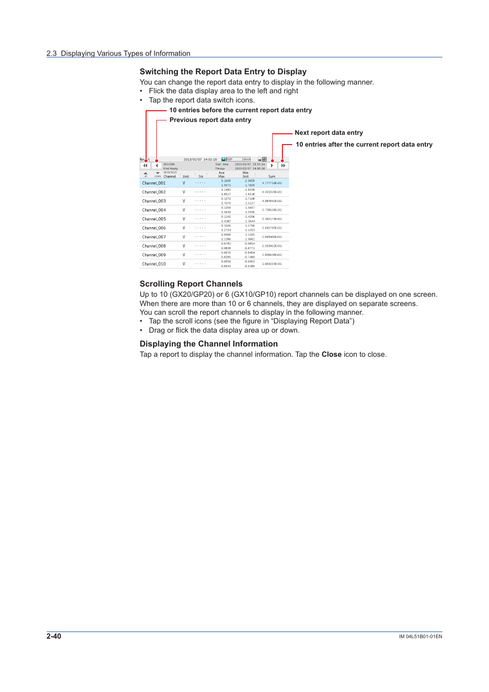 Yokogawa Touch Screen GP20 User Manual | Page 224 / 446