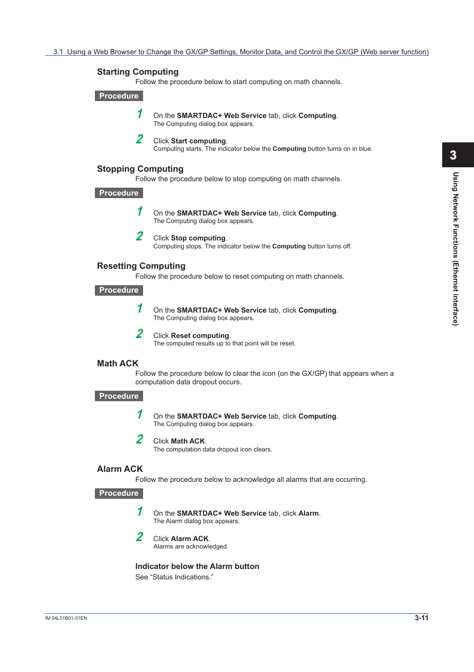 Yokogawa Touch Screen GP20 User Manual | Page 263 / 446