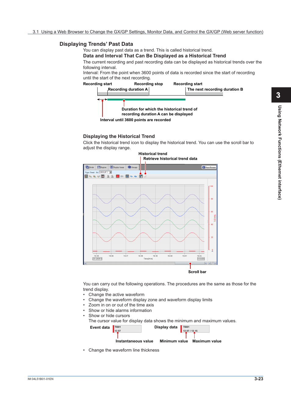 Yokogawa Touch Screen GP20 User Manual | Page 275 / 446