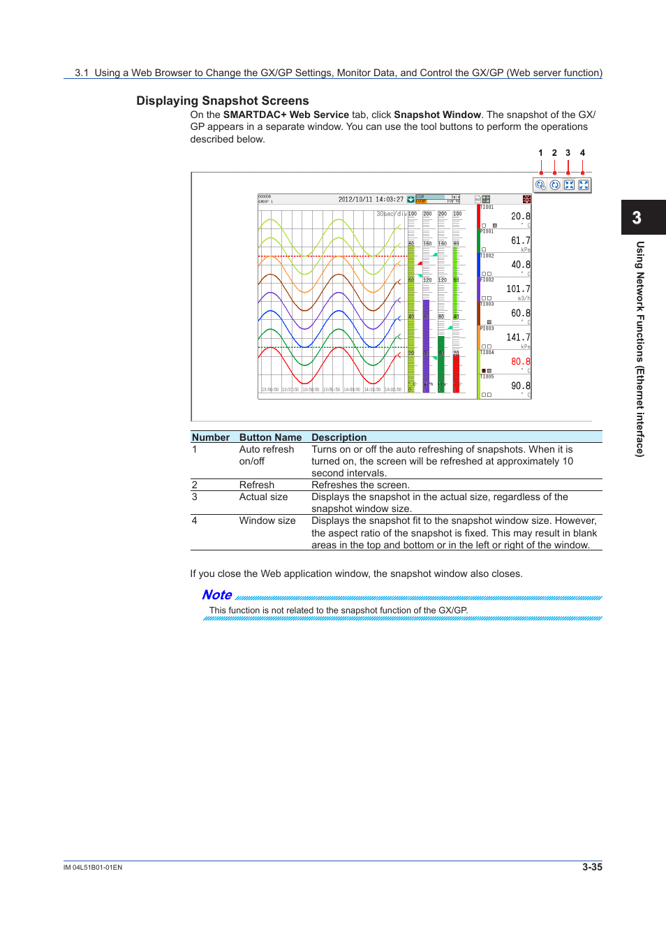 Yokogawa Touch Screen GP20 User Manual | Page 287 / 446