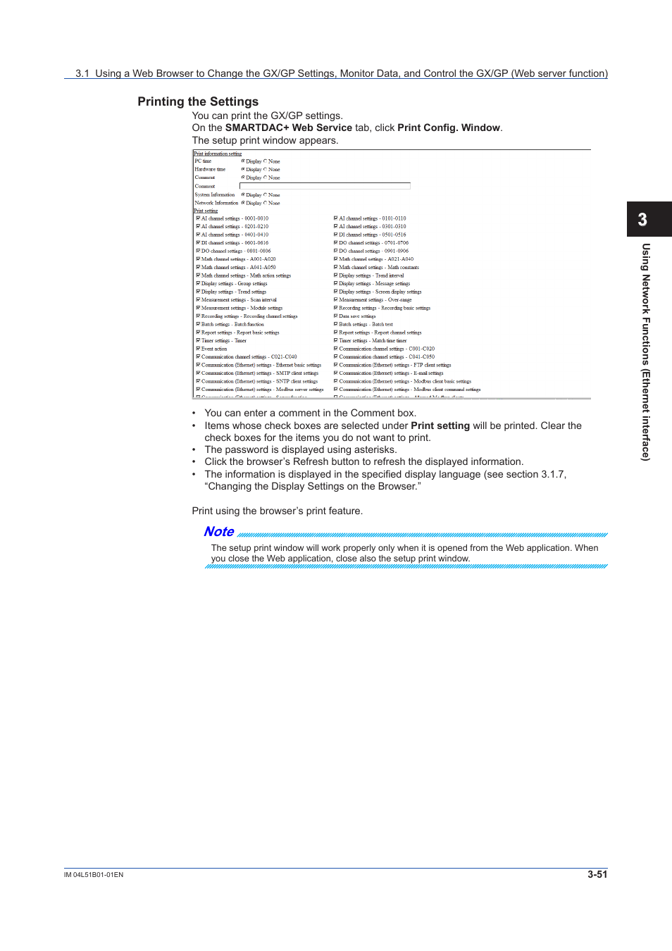 Yokogawa Touch Screen GP20 User Manual | Page 303 / 446