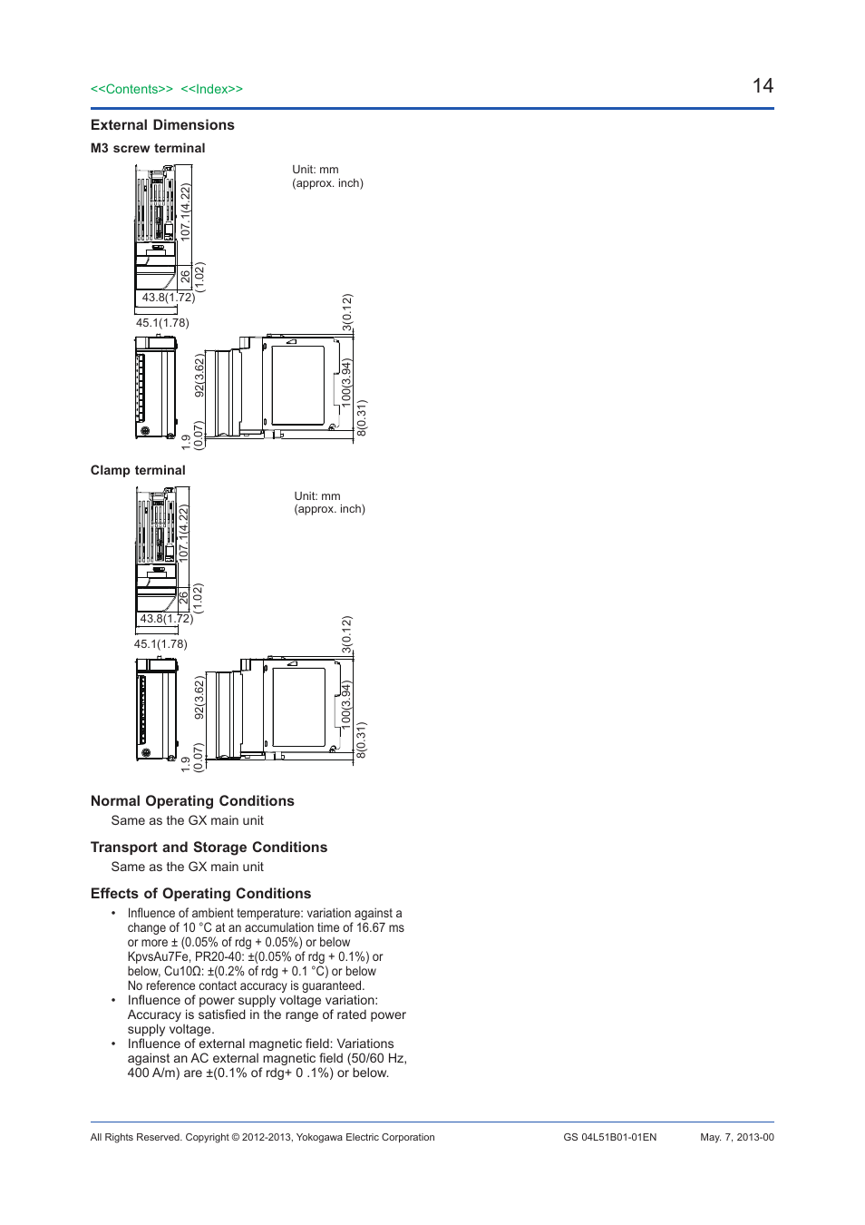 Yokogawa Touch Screen GP20 User Manual | Page 418 / 446