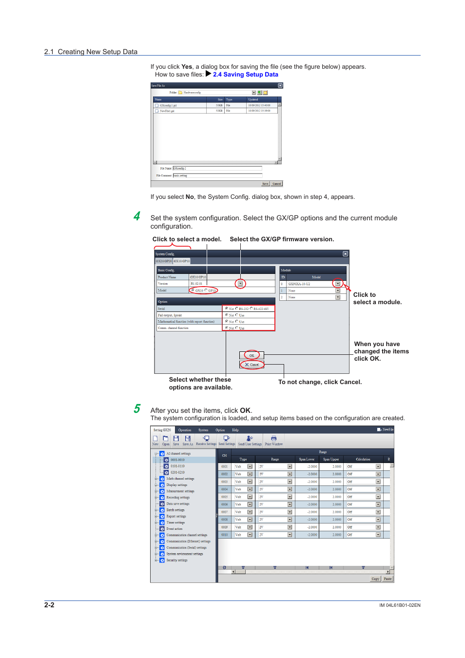 Yokogawa Touch Screen GP20 User Manual | Page 20 / 54