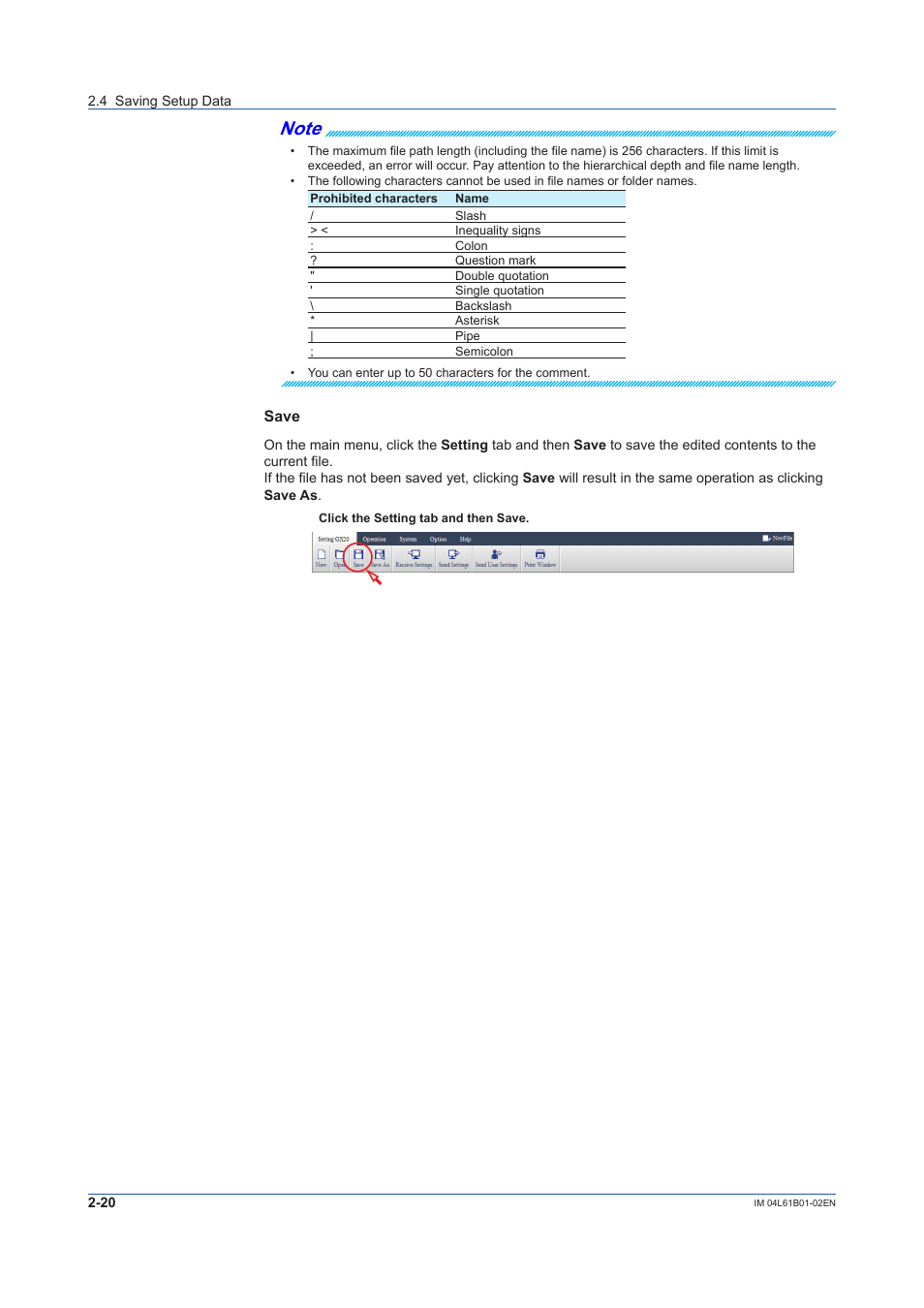 Yokogawa Touch Screen GP20 User Manual | Page 38 / 54