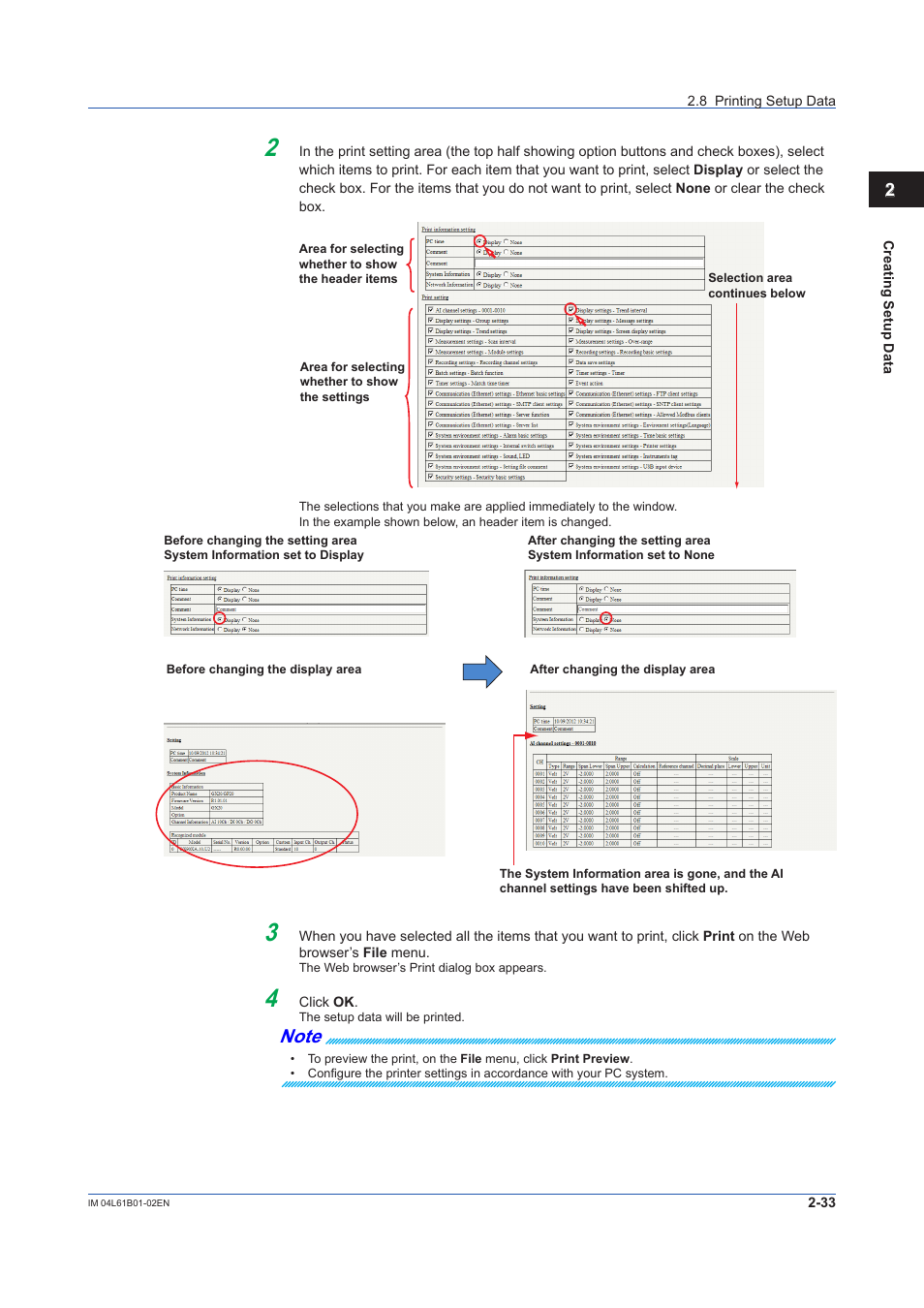 Yokogawa Touch Screen GP20 User Manual | Page 51 / 54