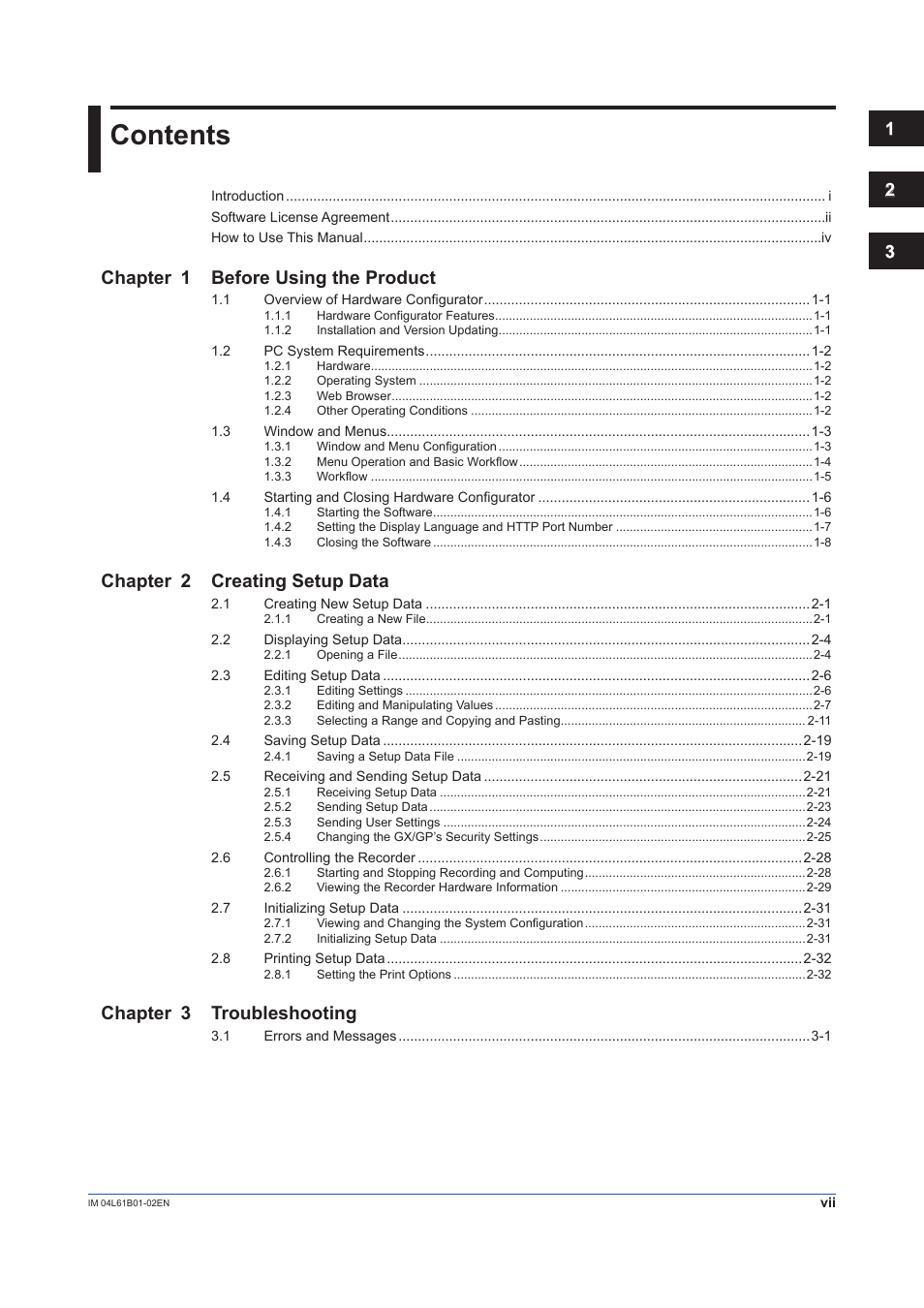 Yokogawa Touch Screen GP20 User Manual | Page 9 / 54