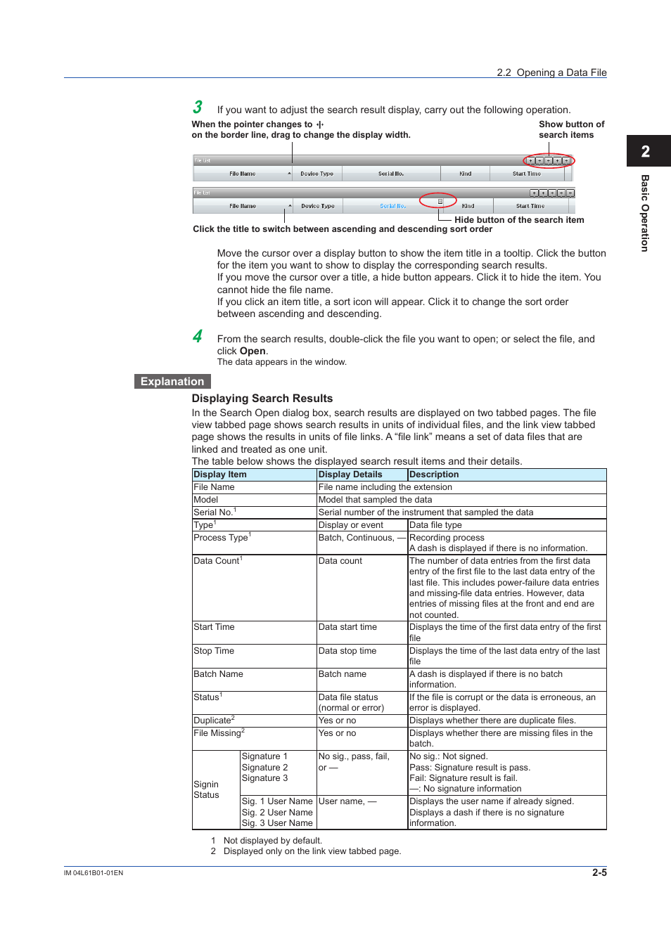 Index | Yokogawa Touch Screen GP20 User Manual | Page 21 / 98