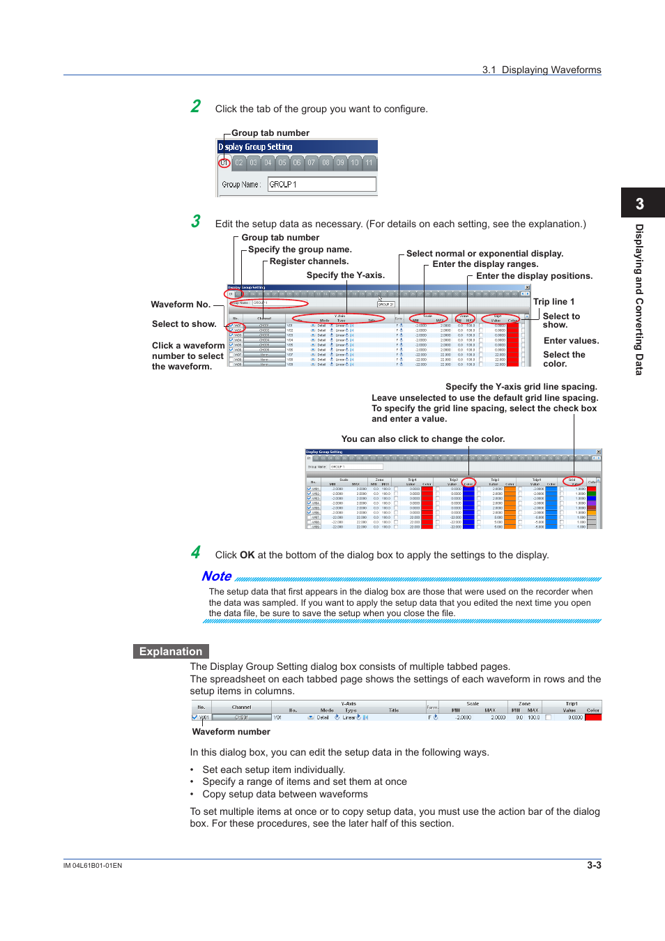 Index | Yokogawa Touch Screen GP20 User Manual | Page 33 / 98