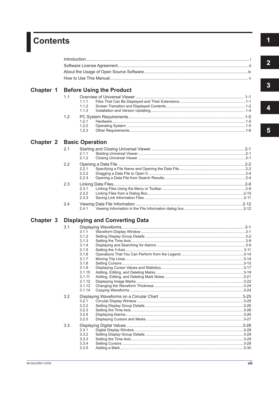 Yokogawa Touch Screen GP20 User Manual | Page 9 / 98