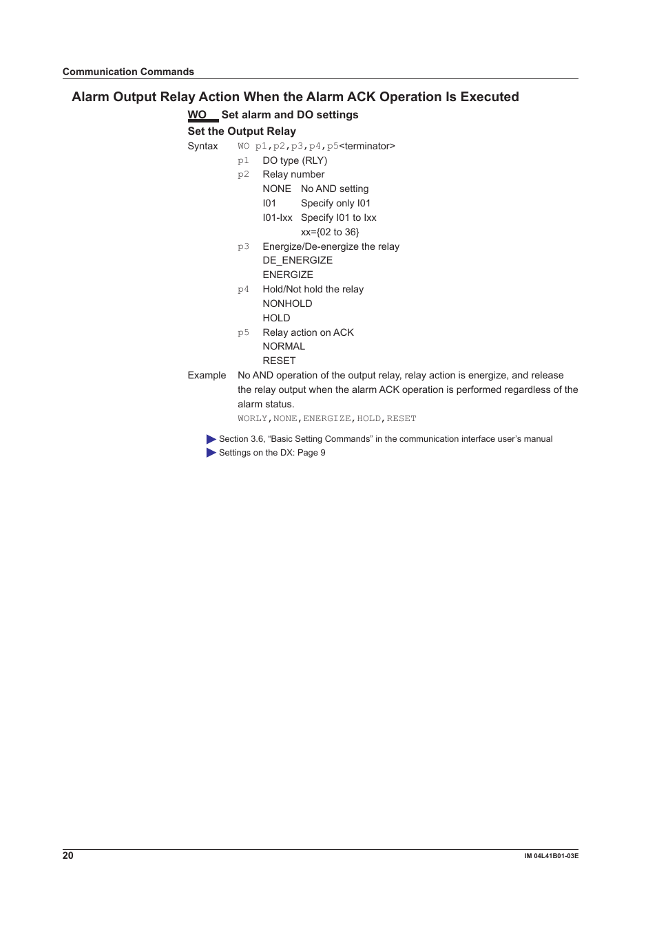 Yokogawa Removable Chassis DX1000N User Manual | Page 20 / 23