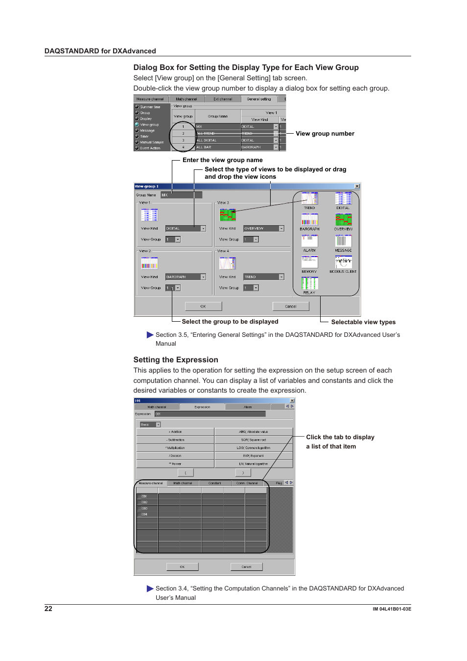 Yokogawa Removable Chassis DX1000N User Manual | Page 22 / 23