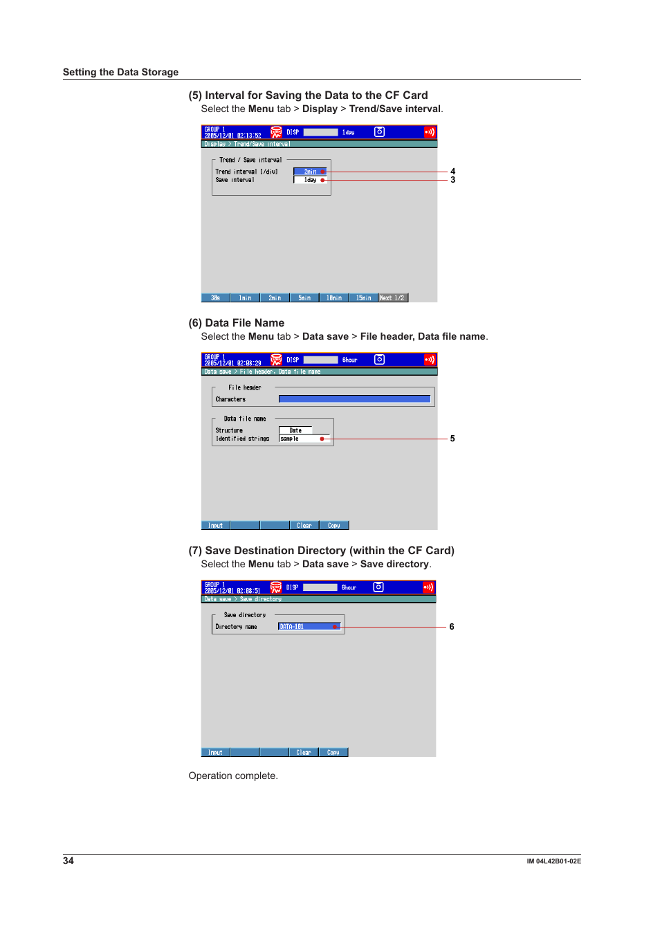 Yokogawa Button Operated DX2000 User Manual | Page 36 / 97